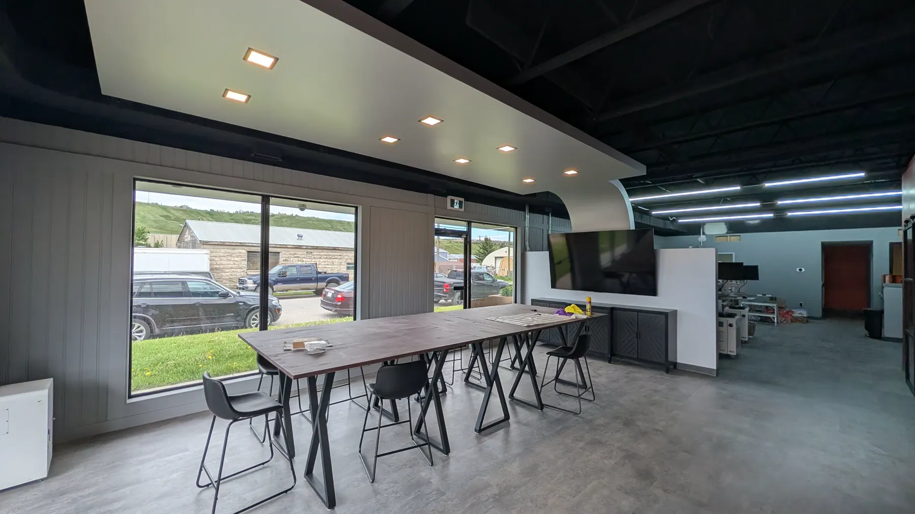 Client consultation and review area inside the True North Kromes laboratory