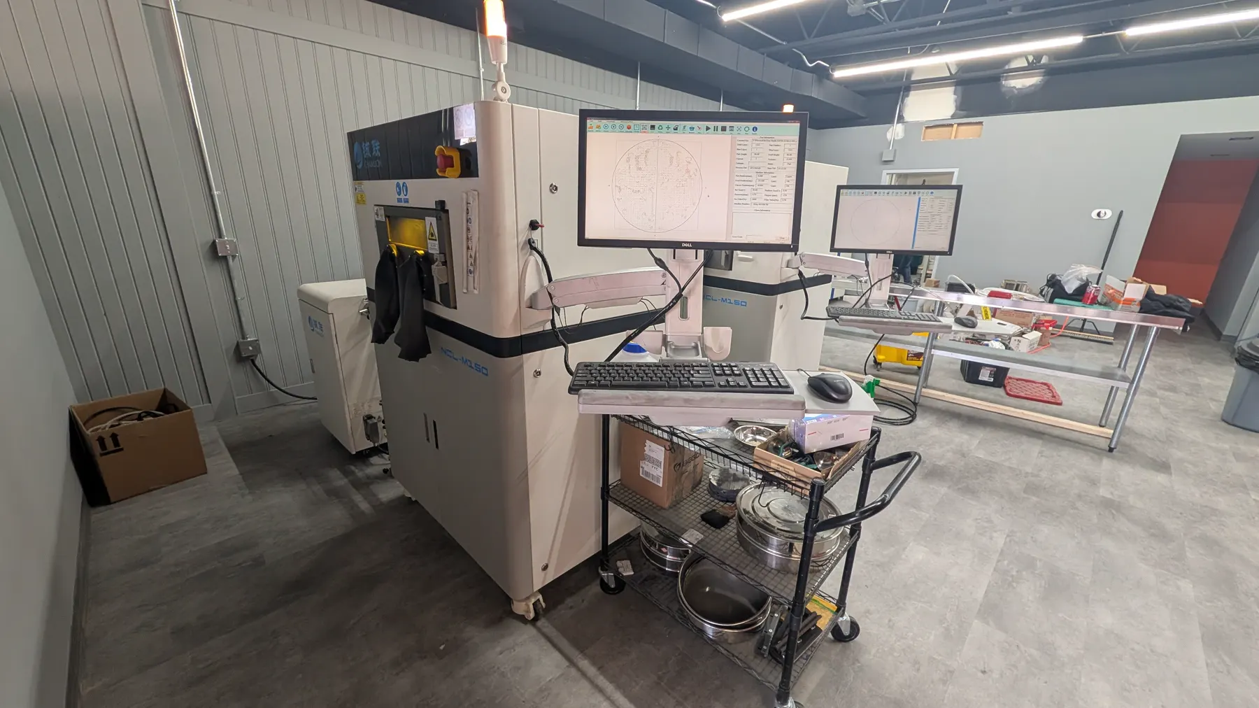 Digital production station inside the True North Kromes laboratory