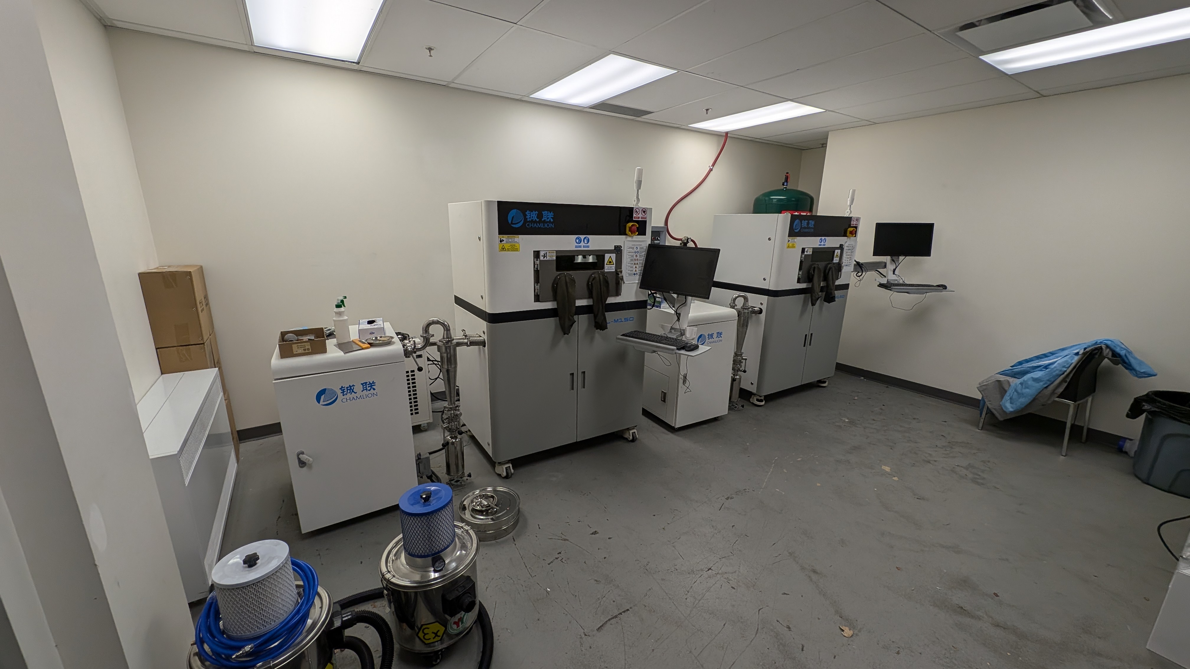 TNK production facility with Chamlion 3D printers